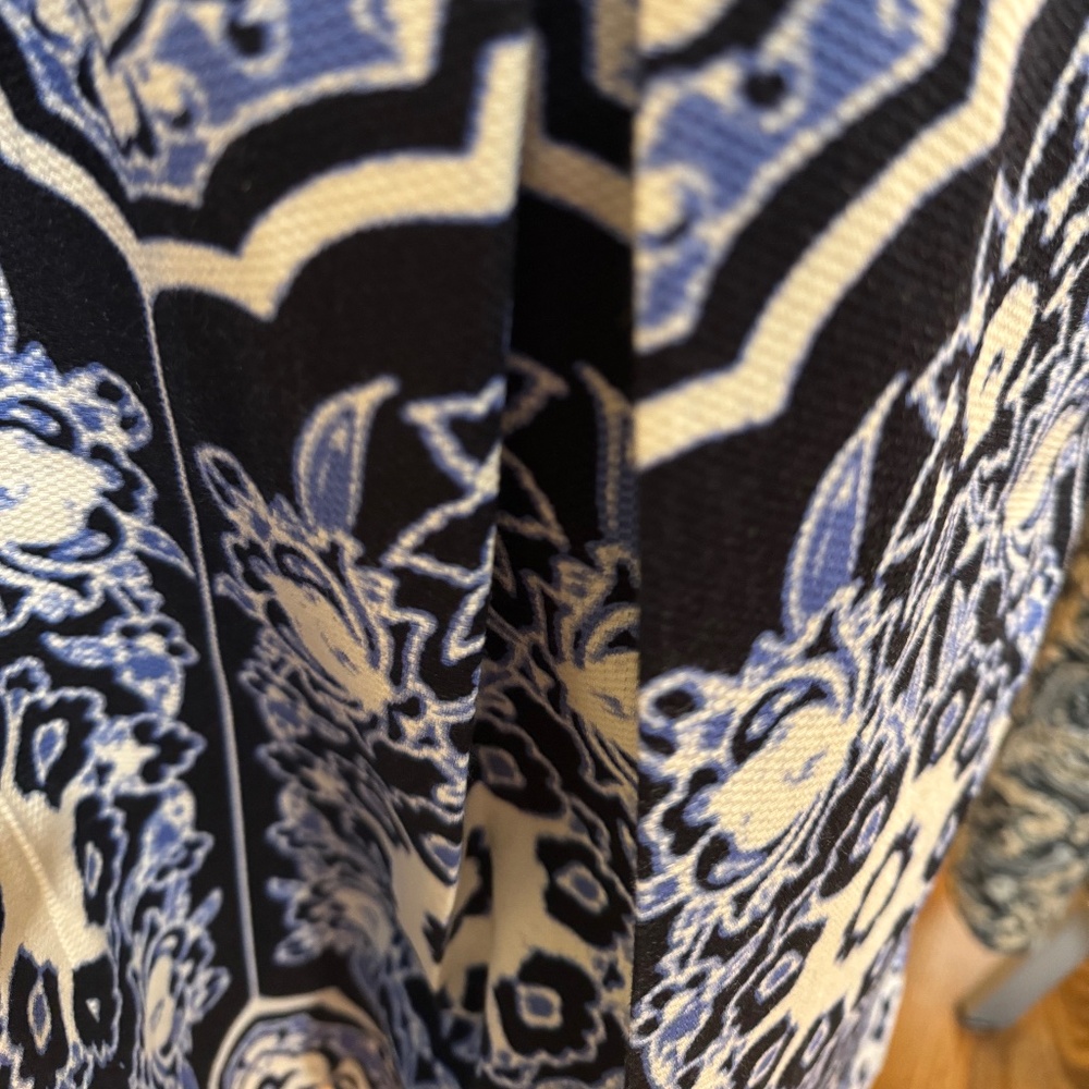 LOW PRICE!****TALBOTS****NWT Fully-Lined  Dress Blue/White Medallion Print -8P - Picture 8 of 15